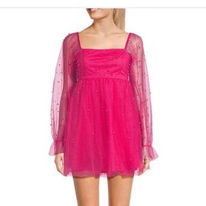 Pink Pearl Dress